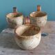 Sangria or punch cups in stoneware from Puisaye, Jean-Pierre Prud’homme