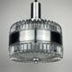 Vintage pendant lamp by Gaetano Sciolari, Italy, 1970s.
