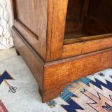 Vintage solid wood bedside table