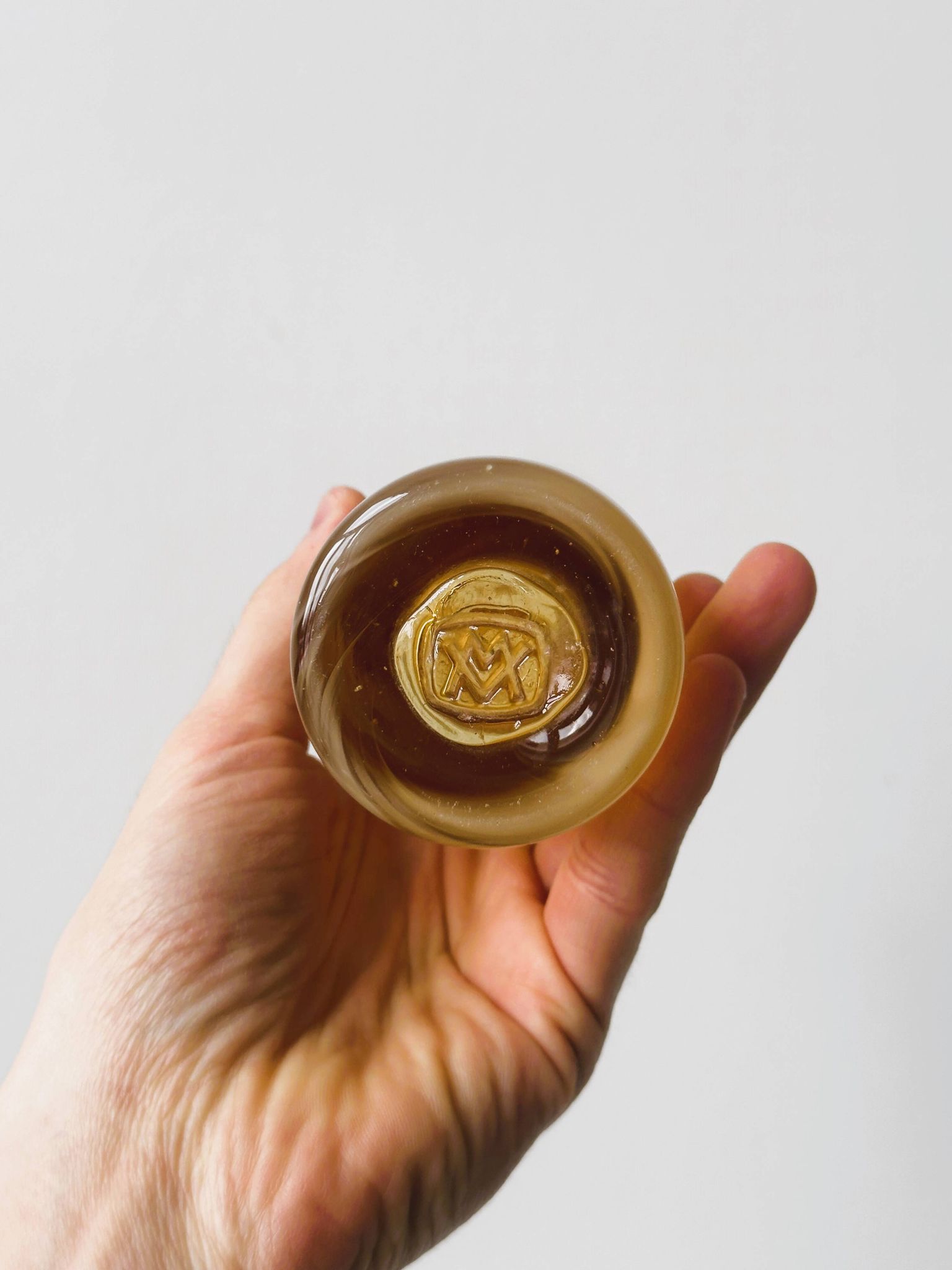 Vase en verre soufflé Maure Veil