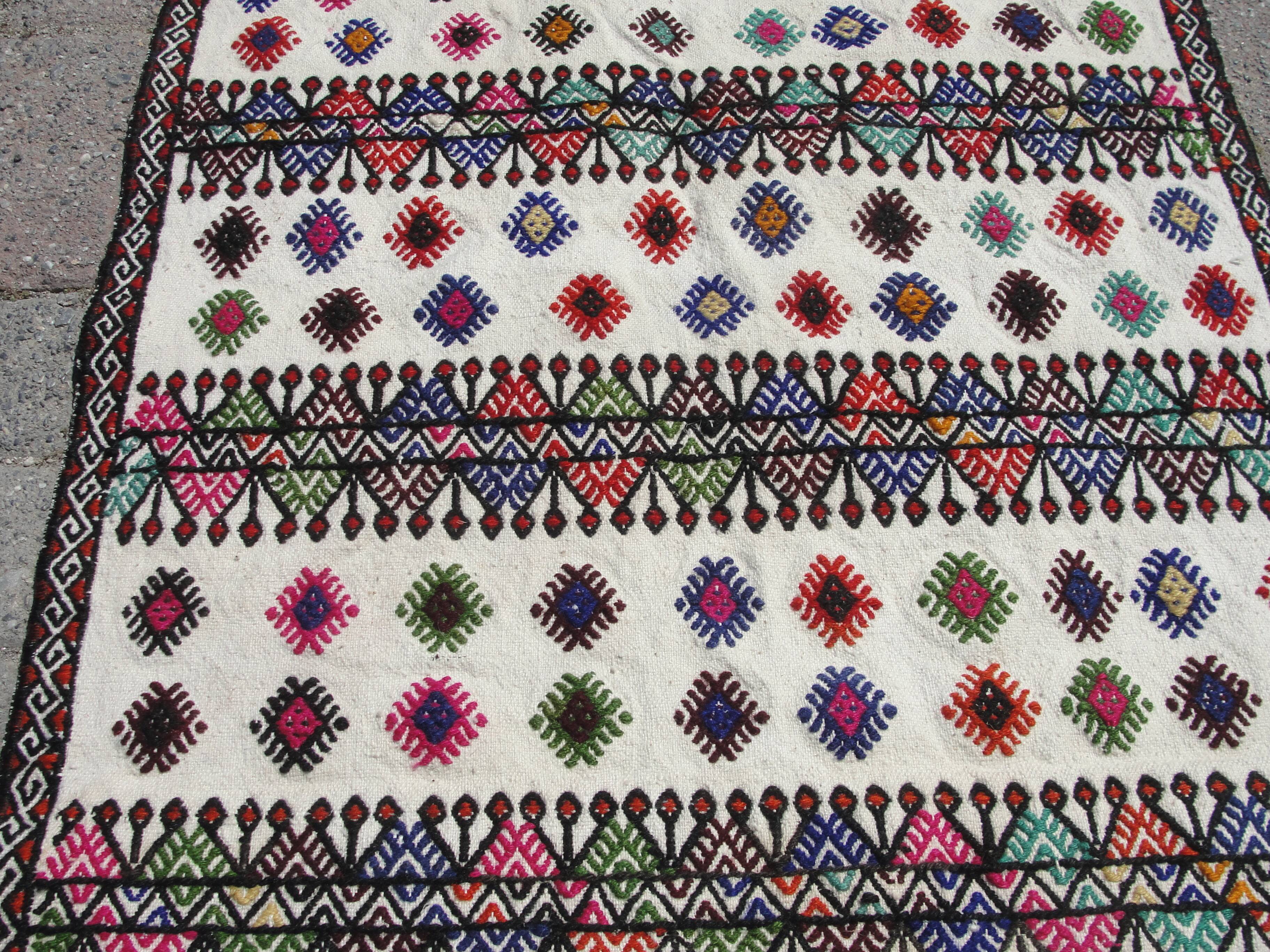 Small Cotton Doormat kilim rugs