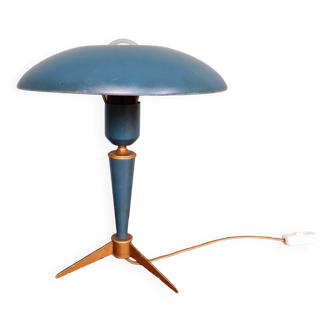 Philips tripod lamp, Bijou model, Louis Kalff design