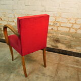 Velvet bridge armchair