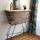 Rattan bar from the 50s/60s