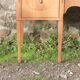 English-made enfilade in Louis XVI style with light wood veneers.
