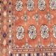 Tapis d'orient laine de soie 196x285