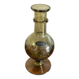 Carafe, candle holder in Biot glass