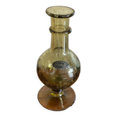 Carafe, bougeoir en verre de Biot