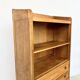 Convenient library, solid oak, 1950s.