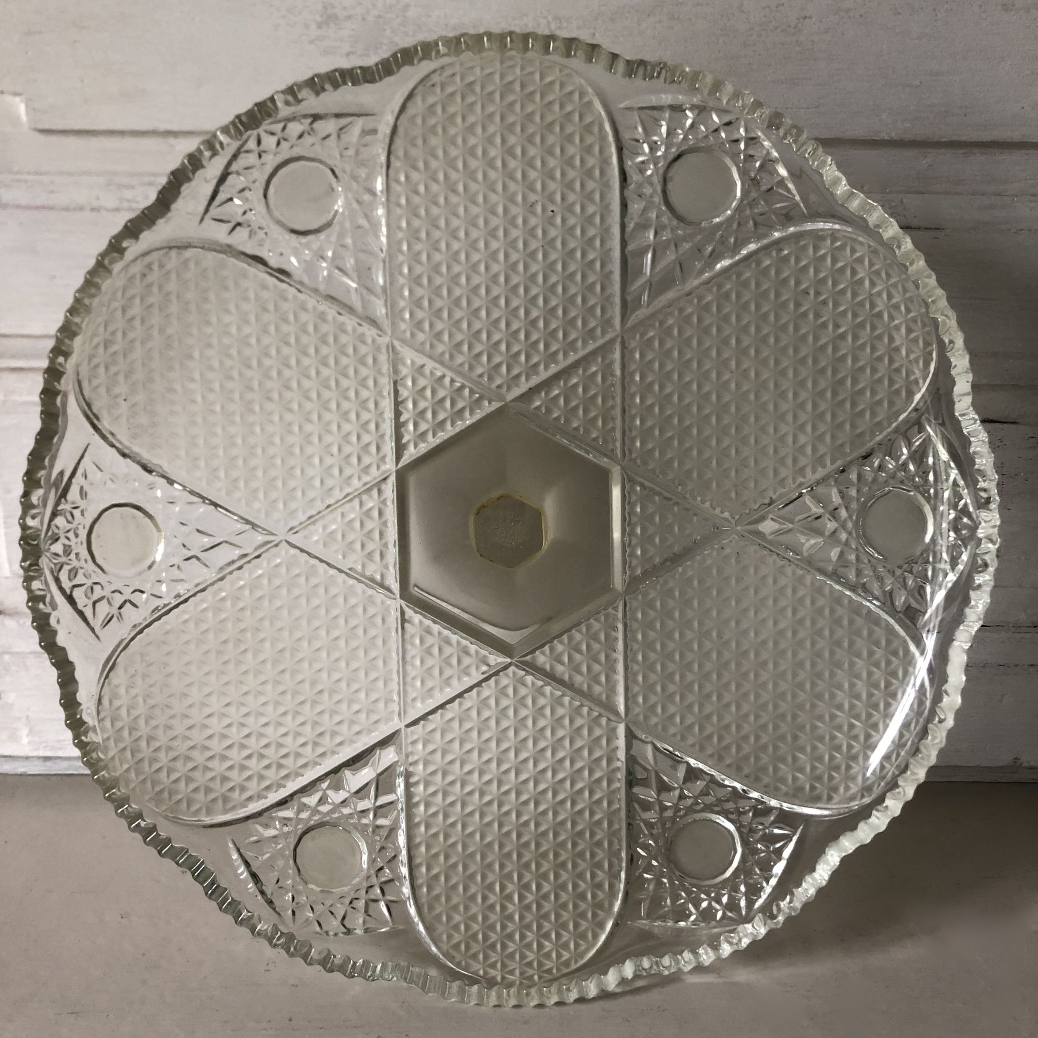 Présentoir à tartes gâteaux piedouche