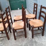 6 brutality chairs Georges Robert