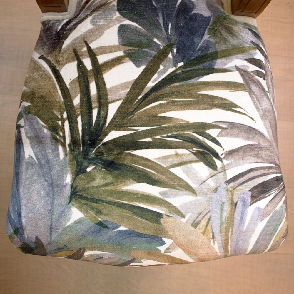 Walnut Alfonsin Era Upholstered Chair, Spain, Circa 1880