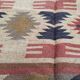 Kilim rug in jute and cotton. 155cm x 260cm