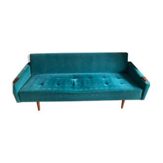 Velvet sofa