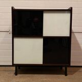 Library, vintage display case