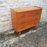 Chest of drawer compass feet