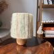 Ceramic and sisal wool desk lamp