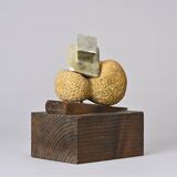 Stone sculpture, V. BEE, Switzerland