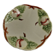 Plate in slip Choisy le Roi apples early twentieth century
