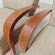 Pair of Krasna Jizba Art Deco solid wood armchairs