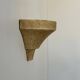 Vintage wall lamp in grainy beige plaster, France 1960