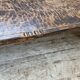 Senoufo coffee table bench from the 60s