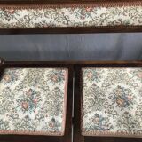 Vintage Antique Hall Bench 2-Person