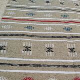 Traditional kilim carpet with Berber motifs 100x145cm
