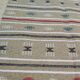 Tapis kilim traditionnel à motifs berbères 100x145cm