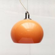 Suspended lamp Zurich Italian from the space age mid-century by Luigi Massoni for Guzzini.