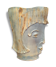 Enameled ceramic anthropomorphic vase France 1995
