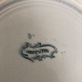 6 flat plates - Saint Amand - Argenton model