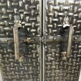 Bar trunk/storage unit in embossed steel 1980