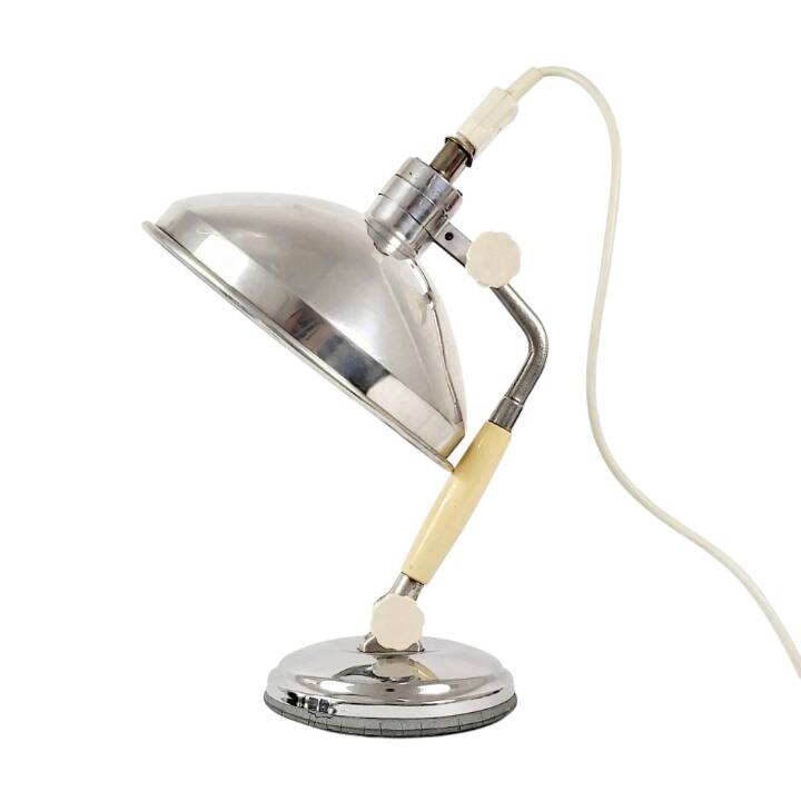Mid Century Industrial Table Lamp By Kurt Rosenthal, Germany, 1950s