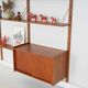 Teak modular shelving unit, Danish design, 1960s, made in Denmark
