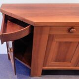 Walnut sideboard by Silvio Coppola for Bernini, Italy 1960's