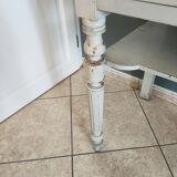 Dressing table dressing table in painted wood