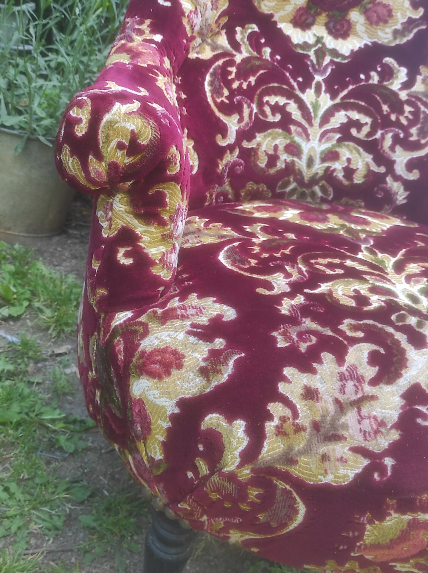 Fauteuil crapaud