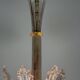 Venetian chandelier made of Murano glass, 5 light arms, circa 1920