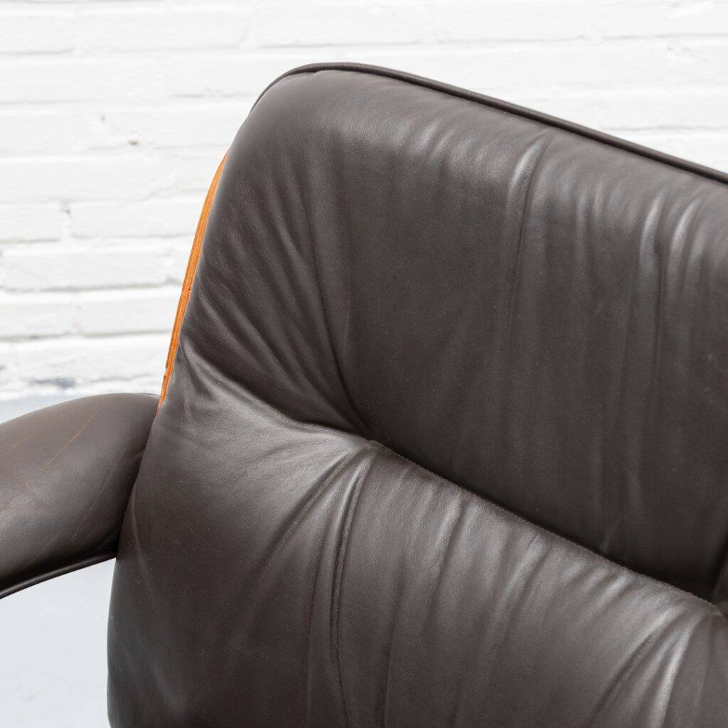 Chaise de bureau de direction des années 1970