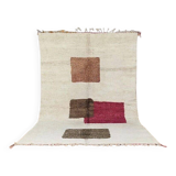 Handmade Moroccan pure wool rug, colorful, size 150 x 250 cm