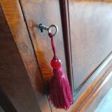 Beautiful small antique buffet in polished walnut.