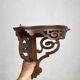 Old corner shelf in openwork wood mp