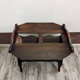 Antique table with a system