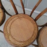 7 Chairs Marche Gebrüder Thonet and Wackerlin & C. original model no. 18