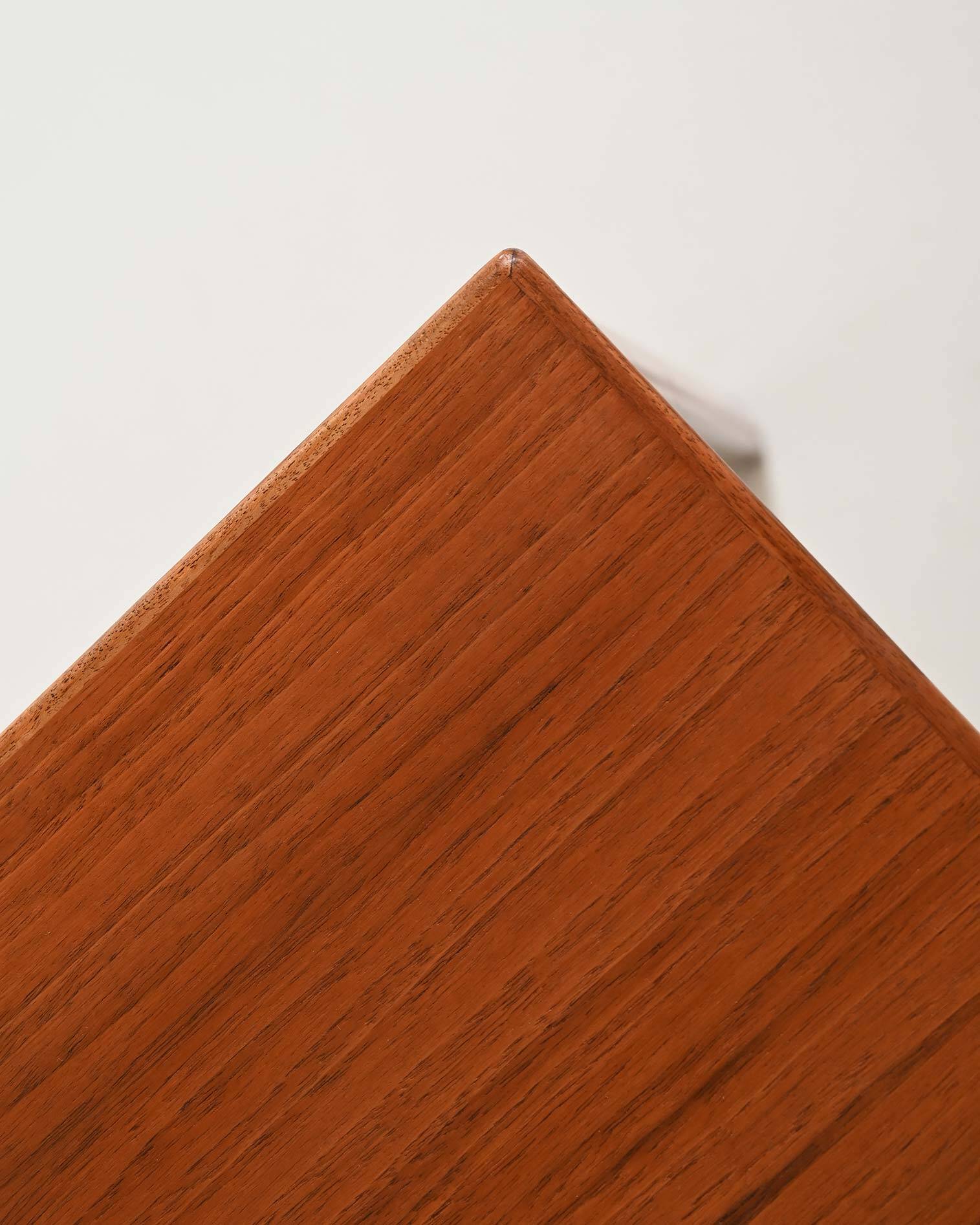 Scandinavian mahogany side table, 1950s–1960s