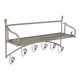 Vintage wall coat rack