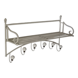 Vintage wall coat rack