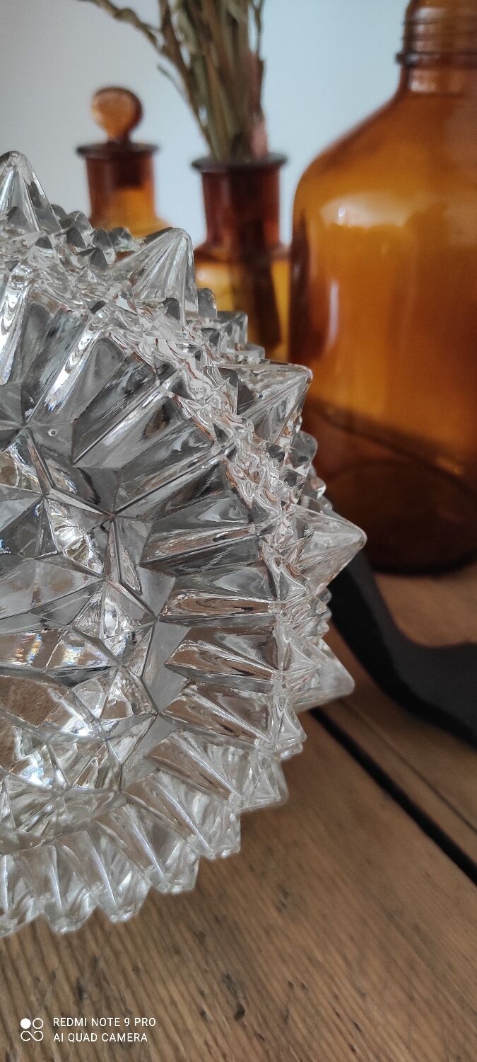 Vintage Glass Ceiling Light