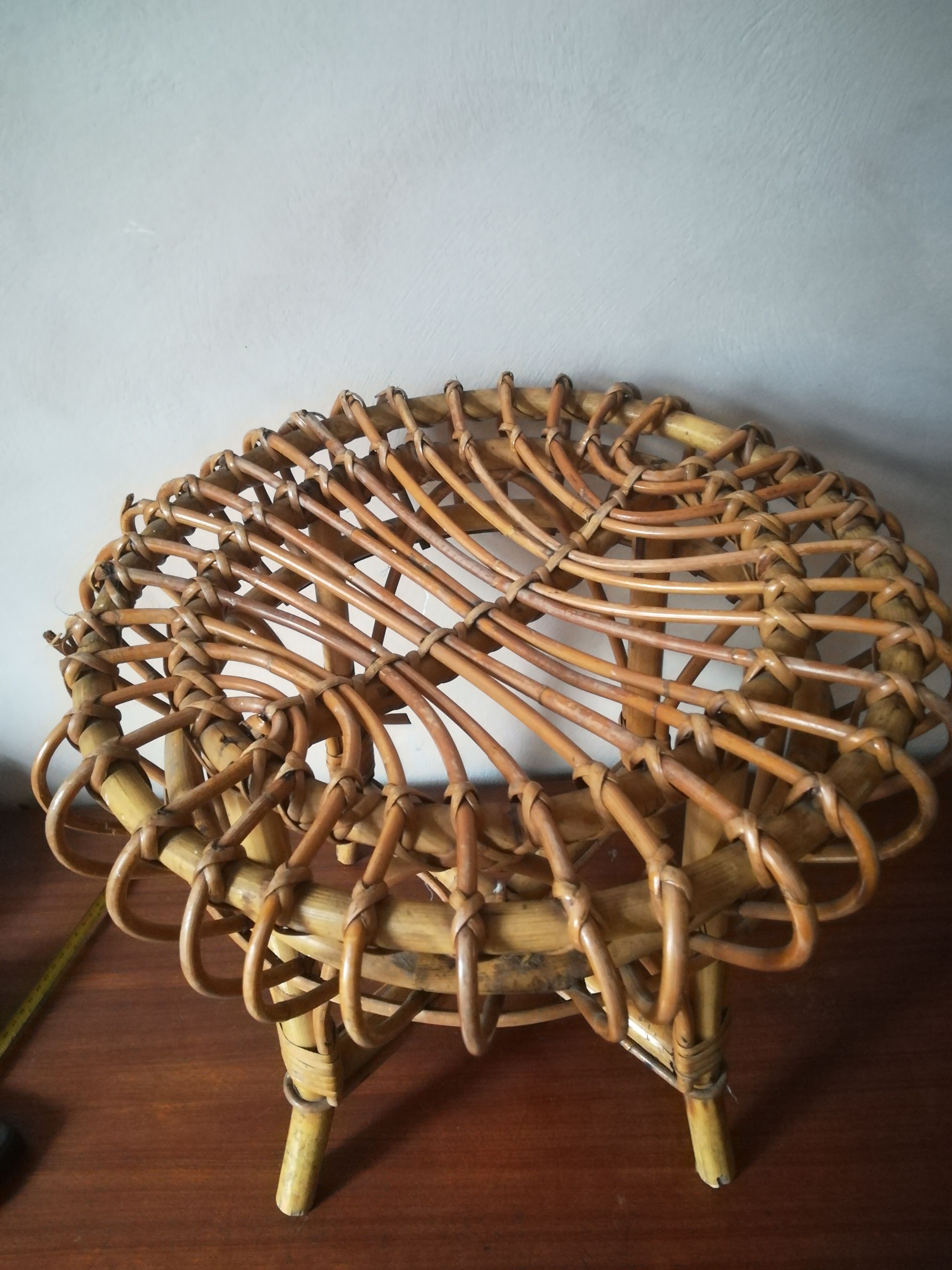 Rattan stool